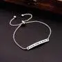 Dainty Cuff Bracelet - HEALING COMES IN WAVES - Sister Birthday Gift from Brother Motivational Jewelry
