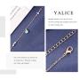 Yalice Fashion Evil Eye Necklace Chain Sideways Cross Choker Necklaces Jewelry for Women and Girls