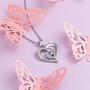 BGTY S925 Sterling Silver Heart Pendant Necklace