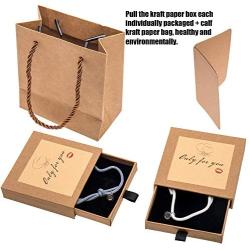 Couple Magnetic Bracelet Set Rope Braided Charm Adjustable Couple Gift Box Package Jewelry Set Box for Women Men 2 Pieces