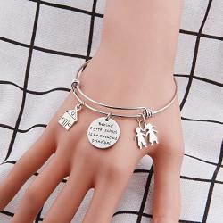 ENSIANTH Principal Gift School Principal Bracelet Assistant Principal Jewelry Retirement Gift for Principal Teacher