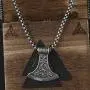 Viking Amulet Jewelry Axe Norse Viking Thors Hammer mammen Pendant Necklace for Men Boys Viking Amulet Jewelry Axe Norse Viking Thors Hammer mammen Pendant Necklace for Men Boys