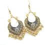Vintage Boho Statement Drop Dangle Earrings Bohemian Ethnic Handmade Beaded Charms Earring for Women Girls Jewelry Gift