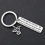 HOLLP Hummingbird Keychain Free Bird Jewelry Humming Bird Lover Keyring Gift for My Love Wishes Jewelry Hope Gift