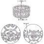 EVER FAITH Crystal Art Deco Bridal Stretch Bracelet Bundle Vintage Bridal Necklace Earrings Set EVER FAITH Crystal Art Deco Bridal Stretch Bracelet Bundle Vintage Bridal Necklace Earrings Set