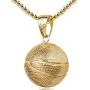 Basketball Pendant Gold Stainless Steel Chain Sports Necklace Hip-hop Jewelry Basketball Fans Gift (Gold) Basketball Pendant Gold Stainless Steel Chain Sports Necklace Hip-hop Jewelry Basketball Fans Gift (Gold)