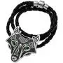 W WOOGGE Mens Necklace Norse Vikings Pendant Choker Necklace Wolf Head Nordic Necklace Original Animal Gothic Amulet Jewelry for Women