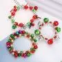 3pcs Christmas Jingle Bell Bracelets Xmas Multi Color Stretch Beaded Charm Bracelet Gift Jewelry Christmas Stocking Stuffers Holiday Party Favors For Women Girls Kids 3pcs Christmas Jingle Bell Bracelets Xmas Multi Color Stretch Beaded Charm Bracelet Gift Jewelry Christmas Stocking Stuffers Holiday Party Favors For Women Girls Kids