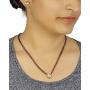 MUCH-MORE Authentic American Diamond CZ Fashion Jewelry Traditional Mangalsutra Set