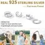ChicSilver 925 Sterling Silver Ear Cuff Non Piercing Clip on Cartilage Earrings for Women Teengirls (with Gift Box) ChicSilver 925 Sterling Silver Ear Cuff Non Piercing Clip on Cartilage Earrings for Women Teengirls (with Gift Box)