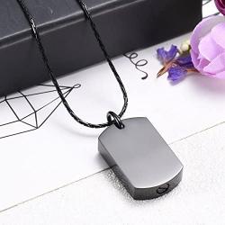 constantlife Cremation Jewelry for Ashes Tree of Life Engraving Stainless Steel Urn Pendant Necklace Personalized Customization Keepsake