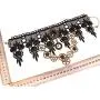 MIUNIKO Women Party Gothic Steampunk Gear Collar Choker Necklace Party Accessories
