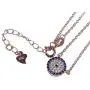 Kaletine Round Evil Eye Pendant Necklace Sterling Silver 925 Created Cubic Zirconia CZ Cable Chain 16''+2'' Extender Kaletine Round Evil Eye Pendant Necklace Sterling Silver 925 Created Cubic Zirconia CZ Cable Chain 16''+2'' Extender