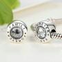 Family Forever Charm 925 Sterling Silver Bead Gift for Dad Mom and Families Fit DIY Bracelet