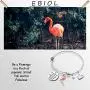 Flamingo Keychain Bracelet Be A Flamingo in A Flock of Pigeons Flamingo Lovers Gifts Flamingo Keychain Bracelet Be A Flamingo in A Flock of Pigeons Flamingo Lovers Gifts