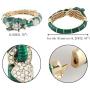 EVER FAITH Womens Austrian Crystal Enamel Adorable Elephant Bangle Bracelet