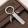 CENWA Funny Friendship Gift Love My Tribe Keychain Because Those Weirdo are Your Tribe Keychain Love My Tribe Gift