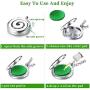 Popeoiuh Aromatherapy Essential Oil Diffuser Stainless Steel Necklace Set with Magnetic Locket Pendant 24'' Chain Popeoiuh Aromatherapy Essential Oil Diffuser Stainless Steel Necklace Set with Magnetic Locket Pendant 24'' Chain