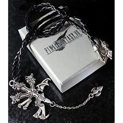 Final Fantasy VII Vincent Necklace | FF7 Cosplay Squall Griever Dissidia Cloud Serah Anime Final Fantasy VII Vincent Necklace | FF7 Cosplay Squall Griever Dissidia Cloud Serah Anime