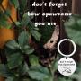 MAOFAED Funny Opossum Lover Gift Don’t Forget How Opasome You are Inspirational Gift Opossum Jewelry Gift for Best Friend