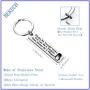 BEKECH Penguin Gift Always Be Yourself Unless You Can Be A Penguin Keychain Penguin Theme Jewelry Funny Penguin Quote Inspirational Gift for Friend Penguin Lover Gift
