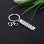 CYTING Best Friend Keychain Gift Partner in Crime Keychain Friendship Jewelry Long Distance Relationships Gift Moving Away Gift