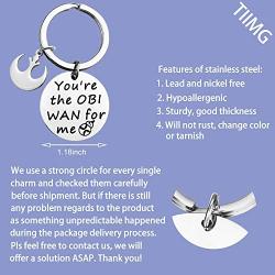 TIIMG Inspired Gift Fandom Inspired Keychain Gift for Boyfriend Husband