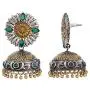 Aheli Tribal Muse Collection Oxidized Jhumki for Indian Women Ethnic Boho Dangle Earrings Fashion Jewelry Aheli Tribal Muse Collection Oxidized Jhumki for Indian Women Ethnic Boho Dangle Earrings Fashion Jewelry
