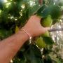 Hand Forged 100% Copper Bracelet ~ Made with Solid and High Gauge Pure Copper ~ Hammered 4 mm Bangle ~ Effectively Relief of Joint Pain, Arthritis, Joint Inflammation and Skin Allergies. (6.5)