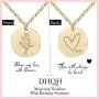 DHQH Birthday Gifts for Girls Necklace Gold Pendant Birthday Necklace Heart Necklace Teenage Girls Gifts Minimalist with Number 10th,15th,18th,20th DHQH Birthday Gifts for Girls Necklace Gold Pendant Birthday Necklace Heart Necklace Teenage Girls Gifts Minimalist with Number 10th,15th,18th,20th