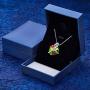 EleShow I Love You with All My Heart Pendant Necklaces Jewelry for Women, Anniversary Mothers Gifts for her