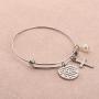 Godmother Gifts Godmother Bangle Bracelet I Feel So Blessed That My Godmother is You Religious Jewelry Baptism Gift