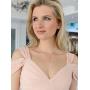 Mariell 14K Rose Gold Plated AA Recovery Necklace CZ Unity Pendant - Great Jewelry Gift for Sober Women