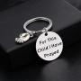 Zuo Bao Christian Jewelry Bible Verse Keychain for This Child I Have Prayed 1 Samuel 1:27 New Mom Jewelry Gift