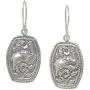 NOVICA .925 Sterling Silver Floral Elephant Dangle Earrings Elephant Roses NOVICA .925 Sterling Silver Floral Elephant Dangle Earrings Elephant Roses
