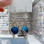 Luxury personality drops frosted pearl earrings long earrings earrings
