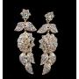 LAN PALACE 2019 Big Flower Necklace and Earrings for Party and Wedding Jewelry Sets