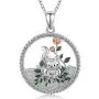 JUSTKIDSTOY Cat Necklace 925 Sterling Silver Cute Cat Pendant Necklace Pet Jewelry Gifts for Women Girl Animal Lover JUSTKIDSTOY Cat Necklace 925 Sterling Silver Cute Cat Pendant Necklace Pet Jewelry Gifts for Women Girl Animal Lover