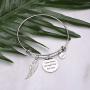 ecobuty Dad Memorial Jewelry Sympathy Gift for Her Angel Wing Jewelry Father Gift Loss of Father Husband Remembrance Jewelry