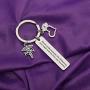 BAUNA RN Nurse Gifts Medical Students Keychain Never Underestimate The Difference You Made Nurse Appreciation Jewelry Nurse Retirement Gift