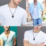 FaithHeart Shield of Faith Ephesians 6:16-17/Ephesians 6:10 Pendant Necklace Stainless Steel Joshua 1:9 Cross Amulet Necklace, Customize Available (Send Brand Box)