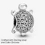 Pandora Jewelry Pave Sea Turtle Cubic Zirconia Charm in Sterling Silver Pandora Jewelry Pave Sea Turtle Cubic Zirconia Charm in Sterling Silver