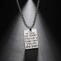 VASSAGO Hebrew Aaronic Blessing Necklace Messianic Jewish Yeshua Pendant Jewelry