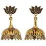 Saissa Gold Tone Oxidised Metal Bollywood Lightweight Small Jhumka Boho Earrings Indian Jewelry for Women Saissa Gold Tone Oxidised Metal Bollywood Lightweight Small Jhumka Boho Earrings Indian Jewelry for Women
