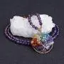 Top Plaza 7 Chakra Healing Crystal Natural Round Gemstone Pendant Necklace Tree of Life Copper Wire Wrapped Beads Necklaces Reiki Jewelry for Women Top Plaza 7 Chakra Healing Crystal Natural Round Gemstone Pendant Necklace Tree of Life Copper Wire Wrapped Beads Necklaces Reiki Jewelry for Women
