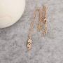 NOUMANDA Fashion Round Comma Necklace Personality Punctuation Symbol Pendant Jewelry