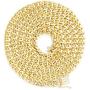 Nuragold 14k Yellow Gold 5.5mm Miami Cuban Link Chain Pendant Necklace, Mens Jewelry Box Clasp 18'' 20'' 22'' 24'' 26'' 28'' 30''