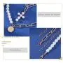 Fstrend Fashion Layered Necklace Gold Pearl Coin Pendant Chain Cross Statement Multilayer Necklaces Jewelry for Women and Girls(2Pcs) Fstrend Fashion Layered Necklace Gold Pearl Coin Pendant Chain Cross Statement Multilayer Necklaces Jewelry for Women and Girls(2Pcs)