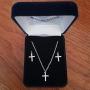 Montana Silversmiths Unwavering Cross Jewelry Set