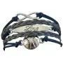 Infinity Collection Baseball Bracelet or Softball Bracelet - Baseball Jewelry for Females- Perfect Baseball Gift